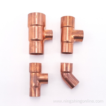 Plumbing copper pipe fittings